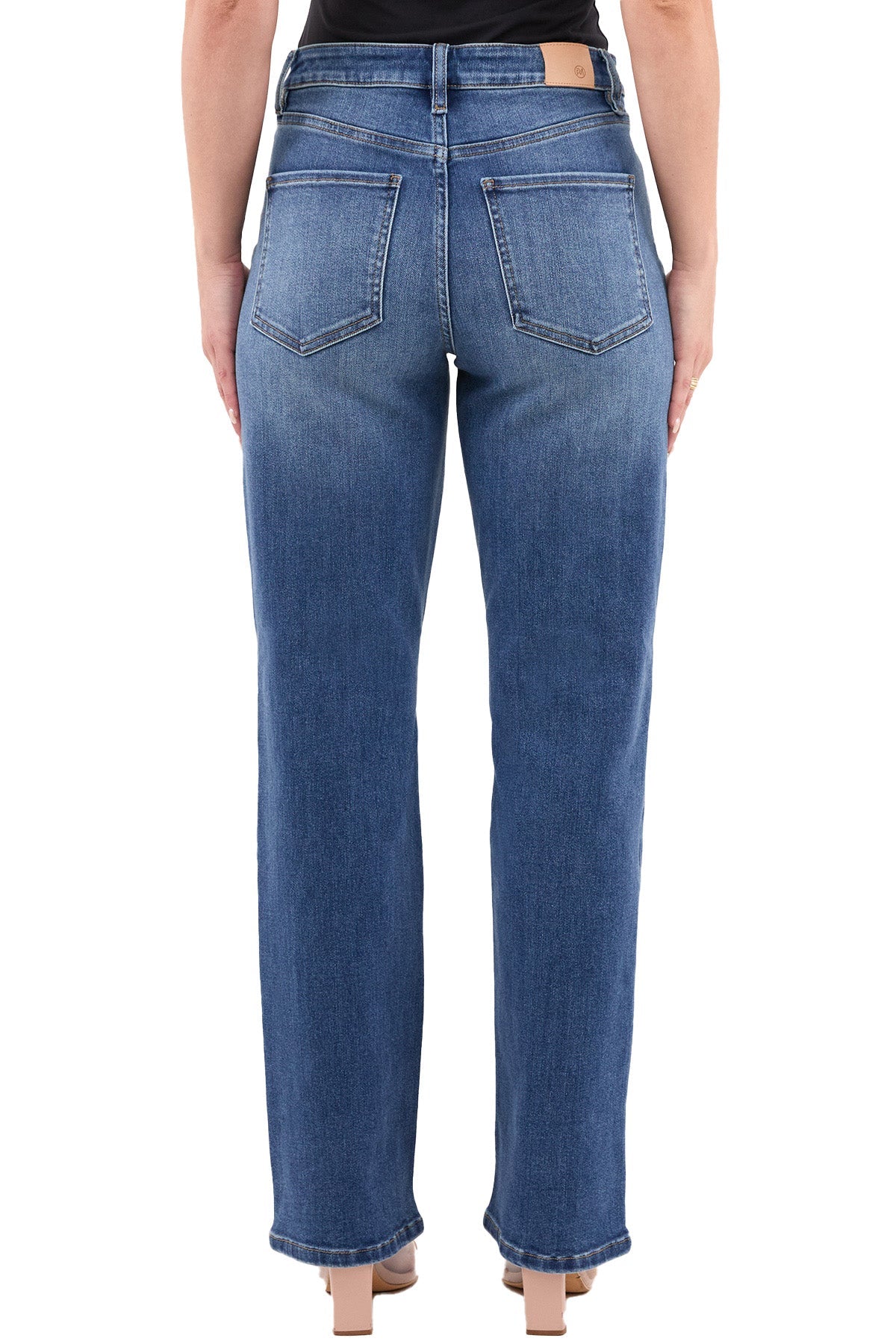 See By Chloe Classic Bootleg Jeans Womens Size 25 sale Medium Wash Low Rise New